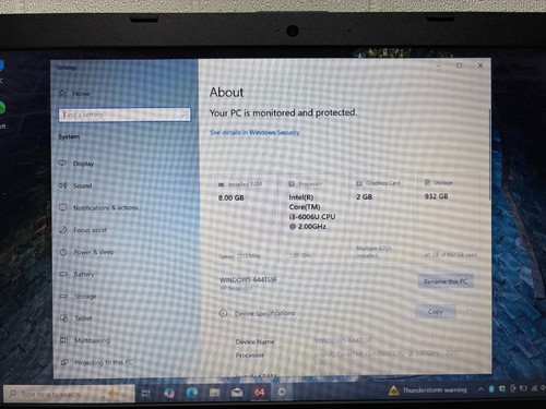HP 15-ay536nw (15.6"HD/ Intel i3-6006U/ 8GB DDR4/ AMD R5 M430 2GB/ HDD 1000GB) - 第 12/18 張圖片