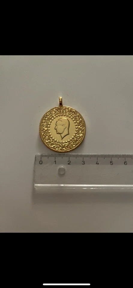 Tam Altin - 22 Ayar - KAPLAMA - Vergoldet -  1951  - Bild 2 von 3