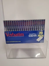 Verbatim Data Life Plus CD-R w/Cases Pack of 20  80 Min 700 MB 