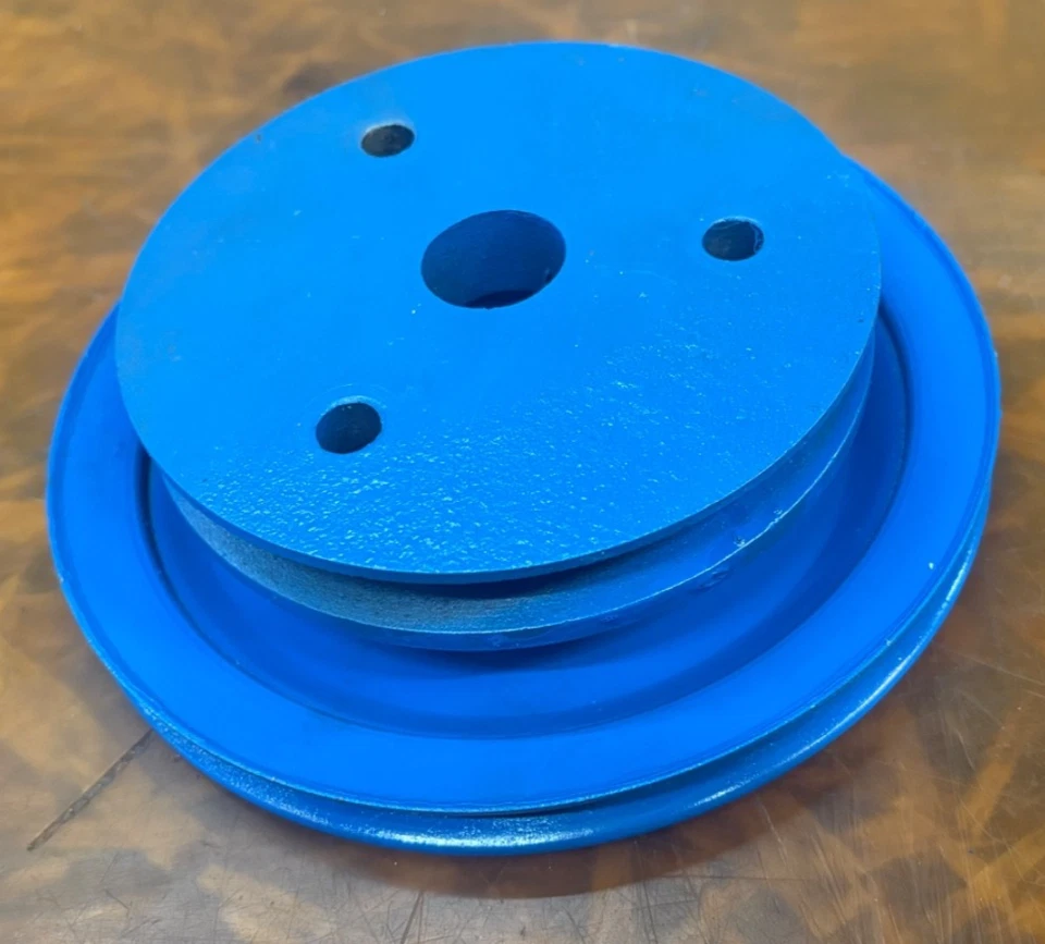 CRUSADER PULLEY 6946 6" DIA V-BELT HARMONIC BALANCER MOUNT CAST IRON - Image 2 of 4