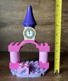 Lego Duplo 6153 Cinderella’s Carriage Clock Tower And Glass Slipper Pieces