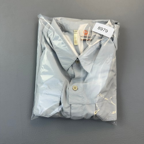 Merrell Shirt Mens XL Gray Short Sleeve Lightweight Hiking Outdoor Casual Y2K - Picture 11 of 11