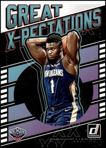 2019-20 Donruss Zion Williamson Great X-Pectations #7