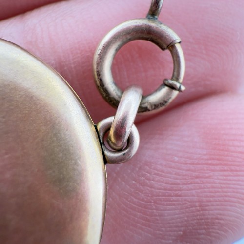 ANTIQUE 1900s 🖤 FREEMASON 🖤 ROSE GOLD LOCKET 🖤 SQUARE AND COMPASSES MASONIC G - Picture 10 of 21