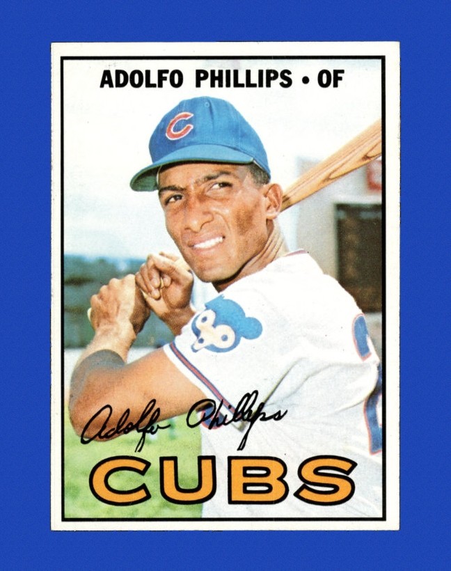 1967 Topps Set-Break #148 Adolfo Phillips NR-MINT *GMCARDS*