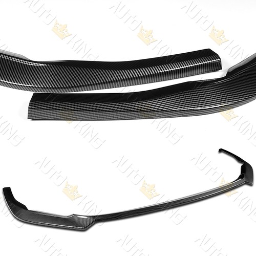 FIT 22-25 SUBARU WRX ST-STYLE CARBON PAINTED FRONT BUMPER LIP BODY KIT SPOILER - Bild 3 von 5