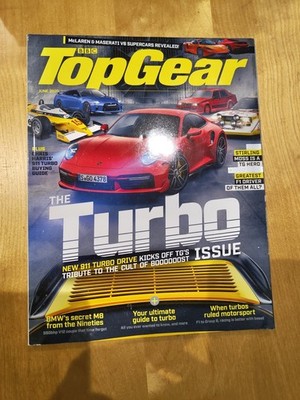 BBC Top Gear Magazine: Issue #335, Porsche 911 Turbo S, BMW, McLaren, June 2020