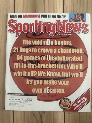 Sporting News Magazine 2004 March 22 - Picture 1 of 4