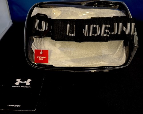 UNDER ARMOUR UA ESSENTIAL CLEAR - WAIST BAG CROSSBODY  NWT - Picture 2 of 4