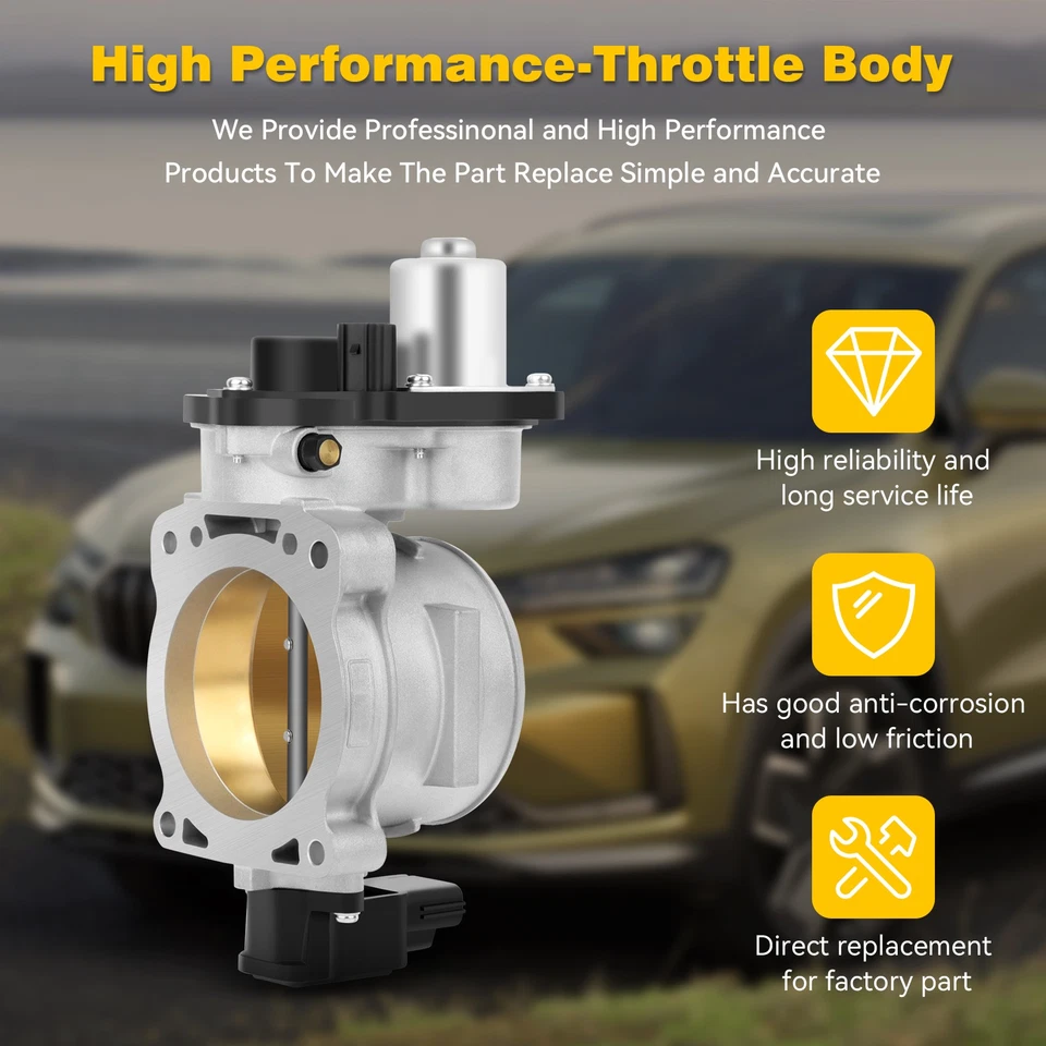 Throttle Body For Ford Explorer Mercury Mountaineer 4.6L 2007 2008 2009 2010 - Image 2 of 4