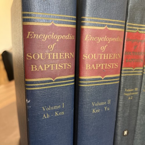Encyclopedia of Southern Baptists | Four Volume Set | 1958, 1971, 1982 VTG HC - Picture 8 of 23