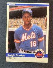 1984 Fleer Update - Dwight Gooden #U-43 (RC) Rookie Card