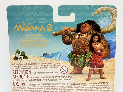 Disney Moana 2 Moana & Maui Ocean Adventures 4" Figuras Mattel NUEVO - Imagen 5 de 10