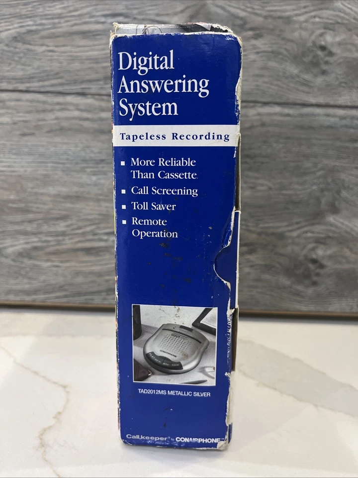 Conairphone TAD2012MS Digital Answering System. Tapeless Recording. (Open Box) - Image 3 of 4
