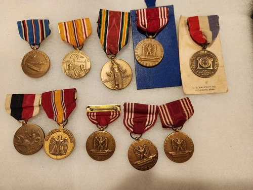 WW2 WWII U.S. Military Medal Lot