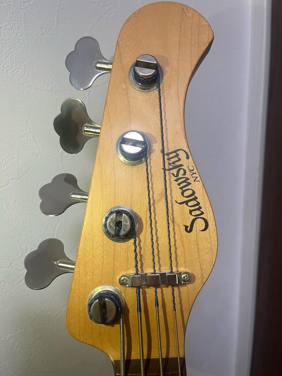Electric Bass Guitar Sadowsky NYC Vintage 4-stroke Sunburst