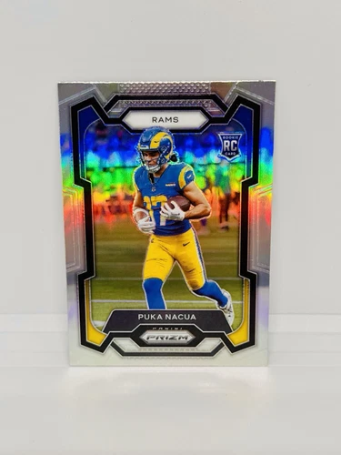 2023 Panini Prizm PUKA NACUA Rookie Silver Los Angeles Rams RC #357