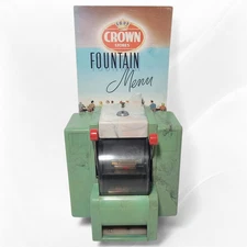 Rare! 1950's Coin-Op Napkin Holder Perfume Vending Machine Menu Holder Americana