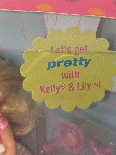 New Mattel Barbie Kelly Pretty Kitty Giftset w/kitty Styling Vanity Kelly & Lily - Picture 3 of 4