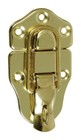 National Hardware N208-603 Bright Brass Lockable Draw Catch 3.64 H x 1.76 W in.