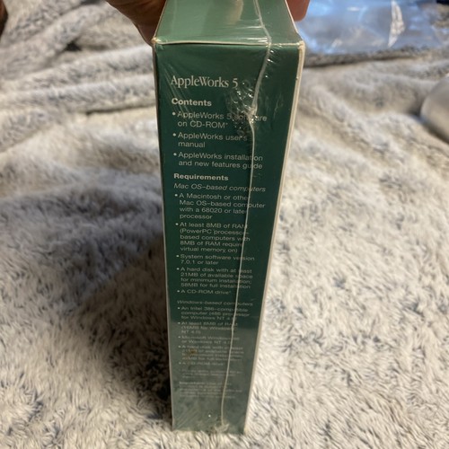 apple works 5 big box Sealed - Bild 6 von 13