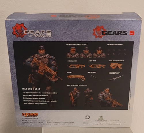 Figura de acción Storm Collectibles Marcus Fenix Gears of War 5 (☆) - Imagen 3 de 6