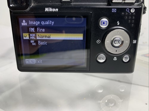 Nikon Coolpix P60 8.1MP Digital Camera Black  - Tested And Working - Picture 7 of 24
