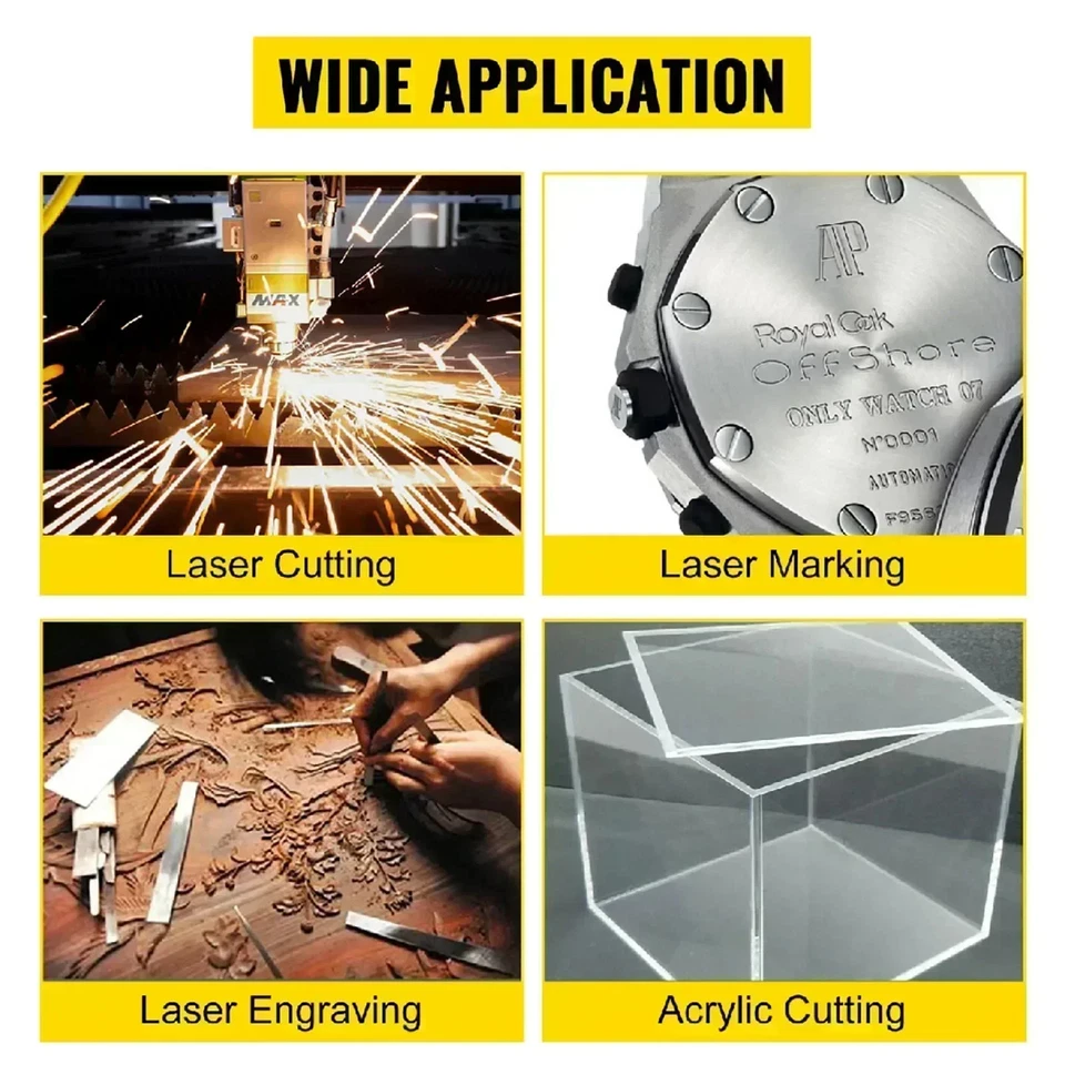 Tubo láser de CO2 40-150 W TEM00 tubo de vidrio para máquinas de marcado de corte de grabado Foto 4 de 4