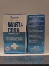 Fast-Acting Wart Remover for Feet: Salicylic Acid Wart 2 Pack