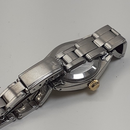 Vintage Rolex Oyster Perpetual Ladies 26mm Zephyr Two Tone Watch 6621 Circa 1963 - Picture 10 of 11