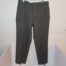 Vtg 1999 Levi's Action Slacks Mens Sz 38X30 Gray Heathered Straight Leg Dress