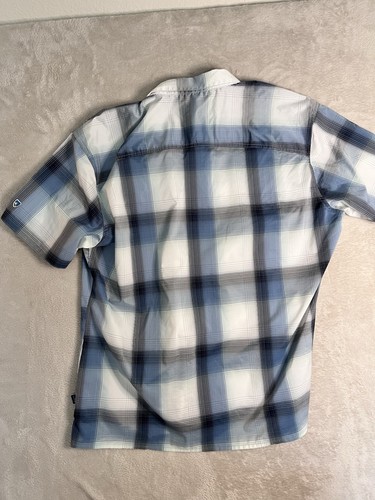 Kuhl Hemd Herren XXL blau kariert Response Performance Kurzarm Knopfleiste - Bild 6 von 8