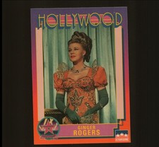 1991 Starline Hollywood Walk of Fame Ginger Rogers #217