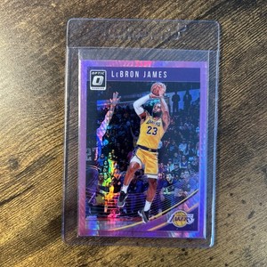 2018-19 Donruss Optic #94 LeBron James Pink Hyper Prizm Lakers FHOF NM+