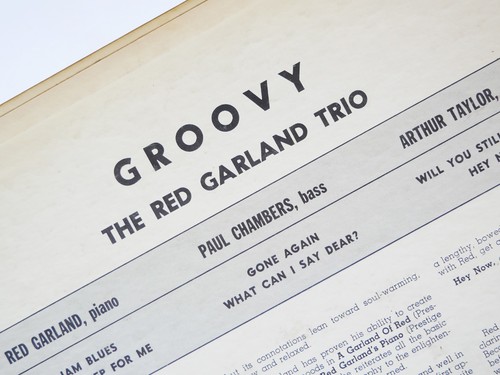 RED GARLAND TRIO Groovy LP PRESTIGE PRLP 7113 US 1957 MONO W.50th Paul Chambers - Imagen 9 de 11