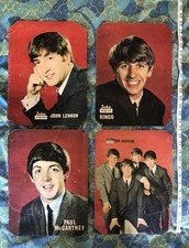 The Beatles 4 Jackie magazine comic 1964 full page pin up portraits pictures