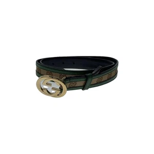 Ceinture Gucci/cuir/grn/motif intégral/femme/114874