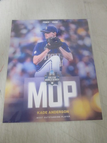 KADE ANDERSON 2025 LSU TIGER COLLEGE WORLD SERIES MOST OUTSTANDING PLAYER PHOTO - 第 1/1 張圖片