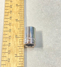 Craftsman 7/16" Socket 3/8" Drive 6 Point -G- 43002 USA