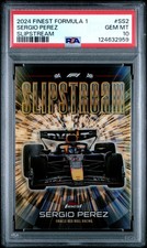 2024 TOPPS FINEST FORMULA 1 SLIPSTREAM #SS2 SERGIO PEREZ PSA 10