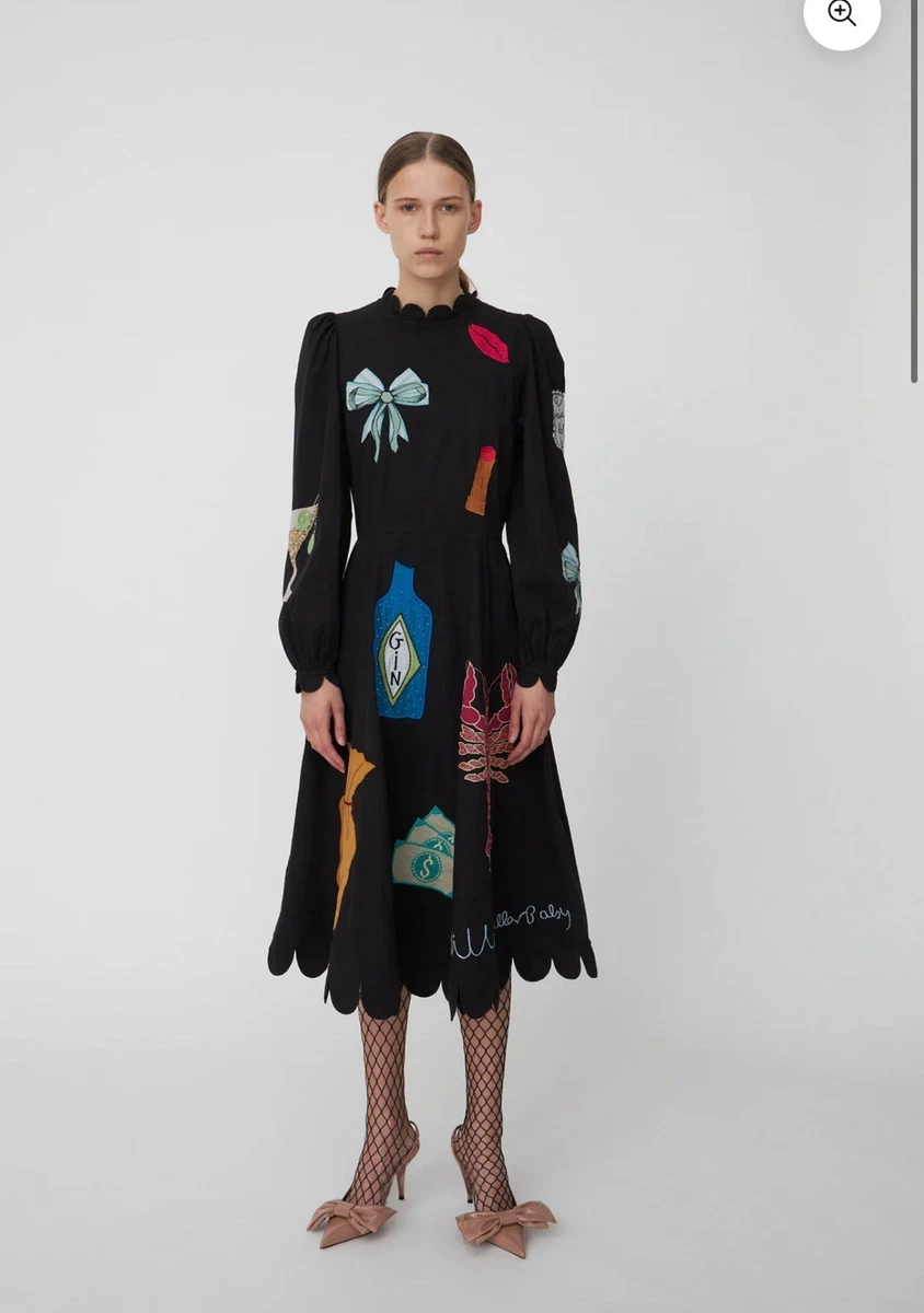 stella nova bead embellished dress Bead Embellished Midi Dress