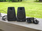 Logitech Z130 Pc Speakers Full Sound Strong Bass 3.5mm Input Power Supply Laptop