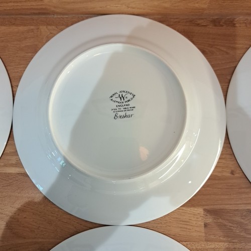 Royal Worcester Fine Porcelain EVESHAM GOLD Set Of 9 Dinner Plates 10" Joblot - Picture 18 of 24