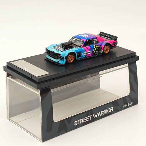 SW 1/64 Ford 1965 Mustang Hoonicorn RTR Los Angeles Monster Diecast Models Gifts - Picture 2 of 6
