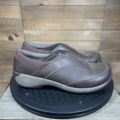 Merrell Women s Size 8 Encore Q-Form 2 Moc Leather Espresso Brown Shoes