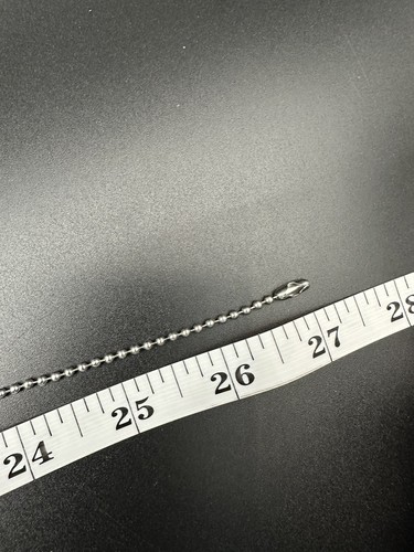 Military Spec Stainless Steel Army Marine Corps Dog Tag Ball Chain Set - Picture 6 of 6