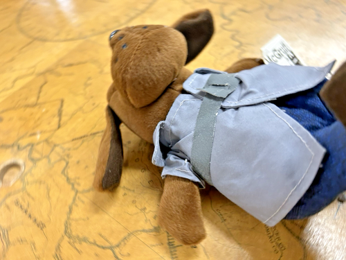 Scruff McGruff the Crime Dog Plush Toy 9" Detective Trenchcoat Vintage with Tags - Picture 6 of 11