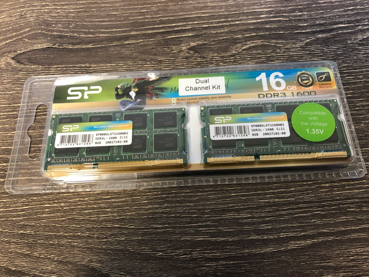 Silicon Power Ddr3 1600 Dual Channel Silicon Power Low Voltage
