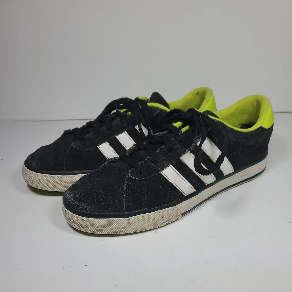 adidas NEO Spectral Mens 9 Black Green Leather Sneakers Y2K Casual NIB Rare‎ adidas NEO Athletic Shoes for Sale | Authenticity Guaranteed  main image 4