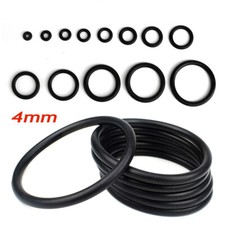 CS 4mm NBR O-ring Nitrile Rubber Oil Seal OD 12-310mm Waterproof Industrial